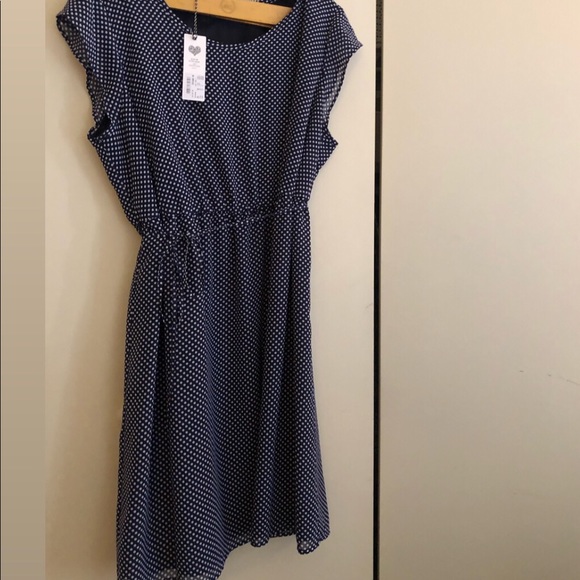 Ulla Popken, Navy Dotted Dress - Picture 7 of 7